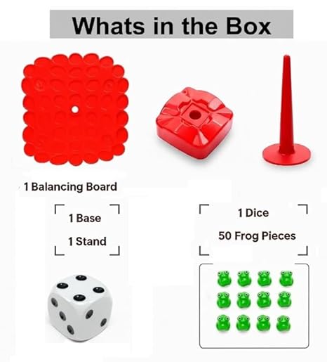 Frog Balance Math Game for Kids | Educational Counting & Number Learning Toy | Preschool STEM Board Game with Weights | Fun Gift Toy for Boys & Girls (Frog Balance Tree)