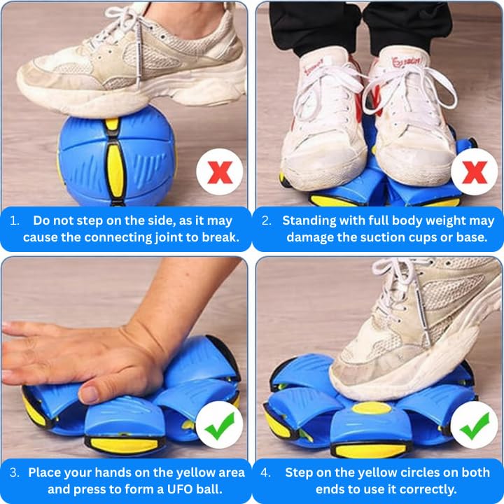 Pet Jumping Disk Toy for Dogs – LED Flying Saucer Throw Disk, Interactive Light-Up Fetch Toy for Pets Blue