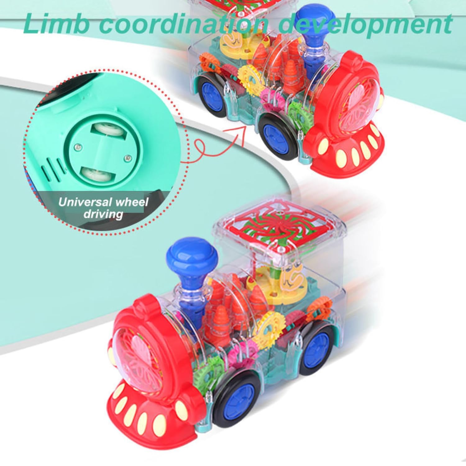 Gear Light-Up Musical Train Toy