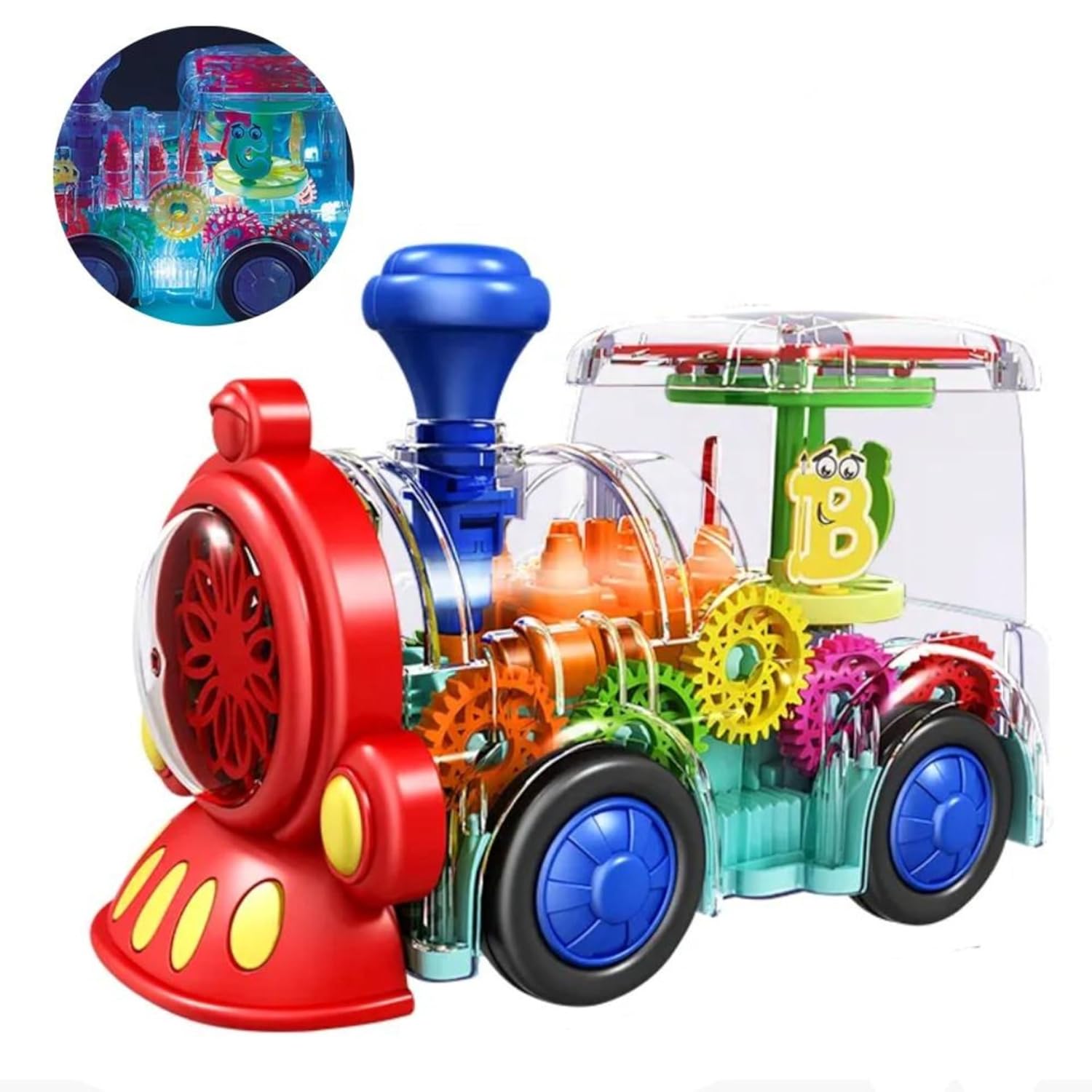 Gear Light-Up Musical Train Toy