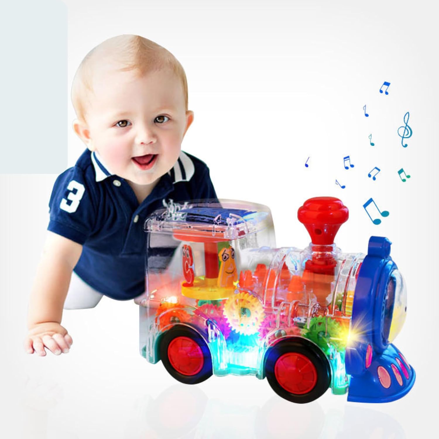 Gear Light-Up Musical Train Toy
