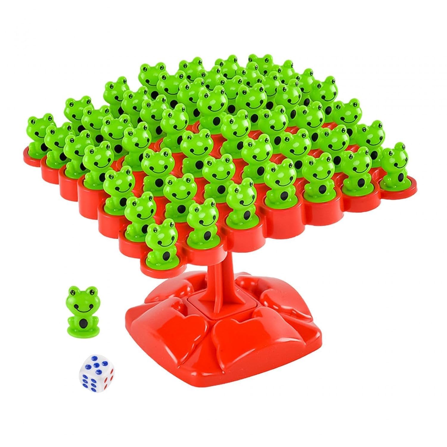 Frog Balance Math Game for Kids | Educational Counting & Number Learning Toy | Preschool STEM Board Game with Weights | Fun Gift Toy for Boys & Girls (Frog Balance Tree)
