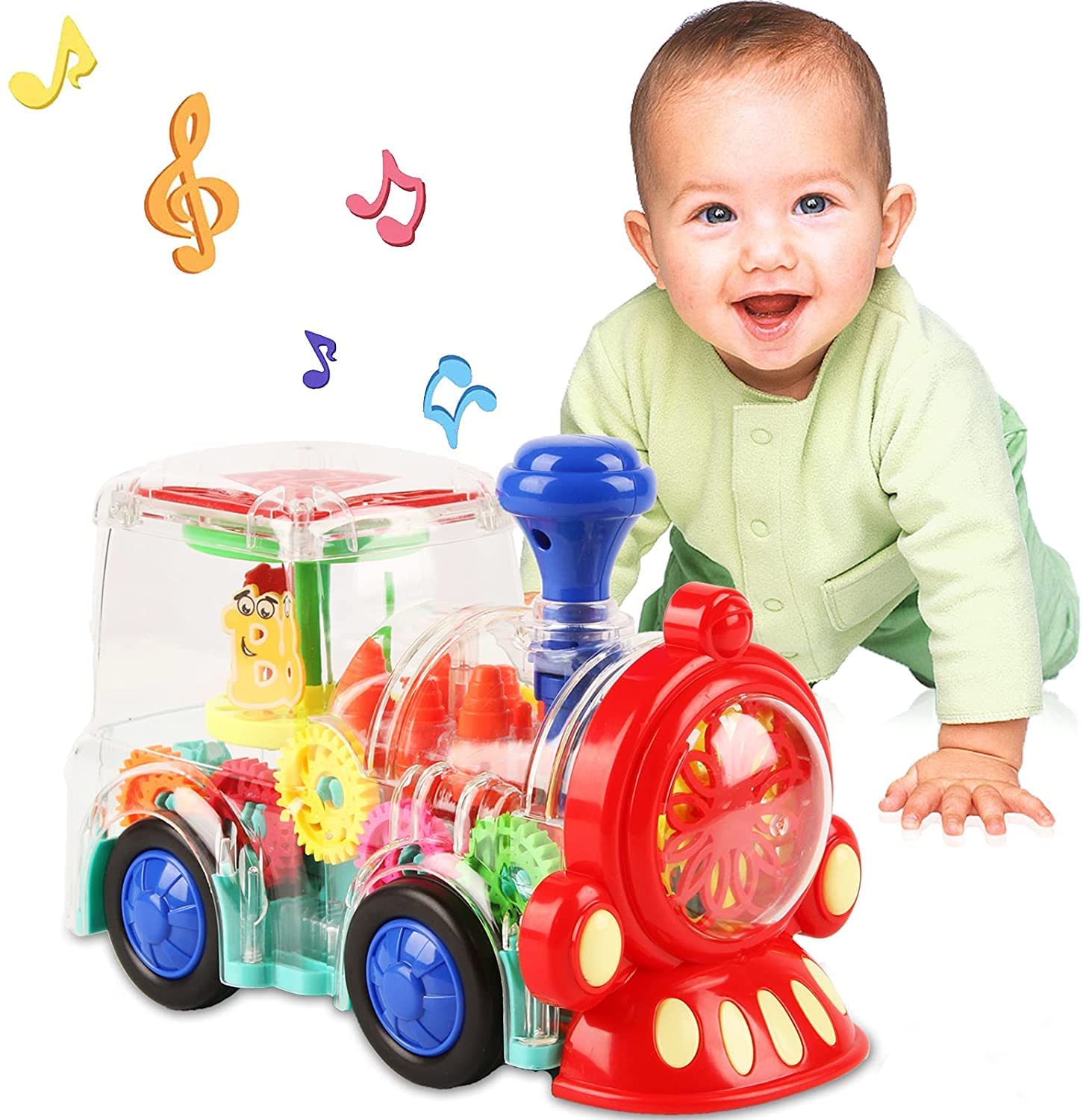 Gear Light-Up Musical Train Toy
