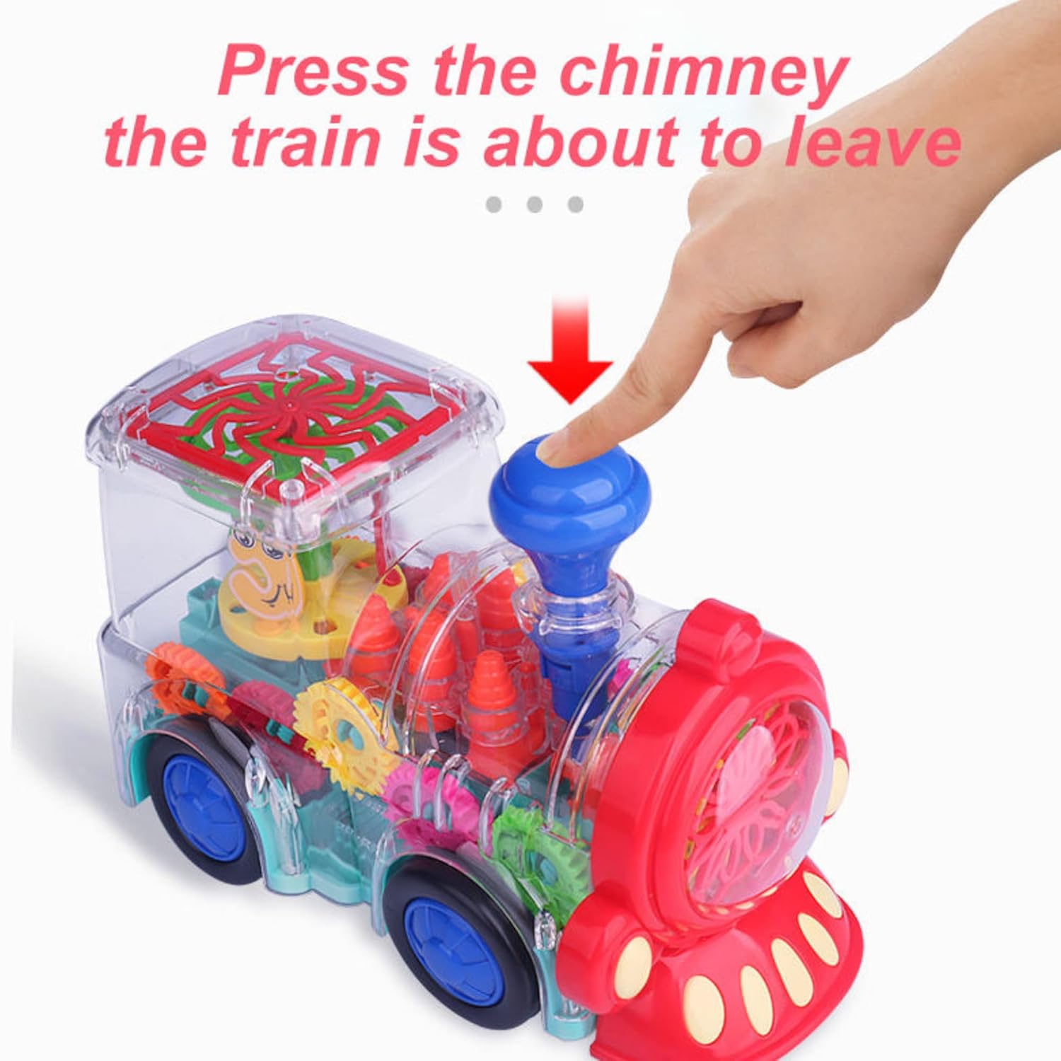 Gear Light-Up Musical Train Toy