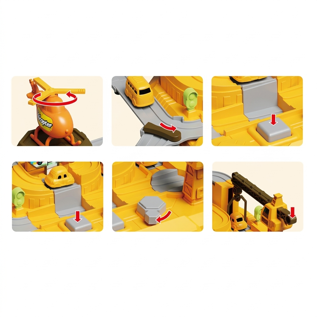 Take Chances Car Adventure Puzzle Playset