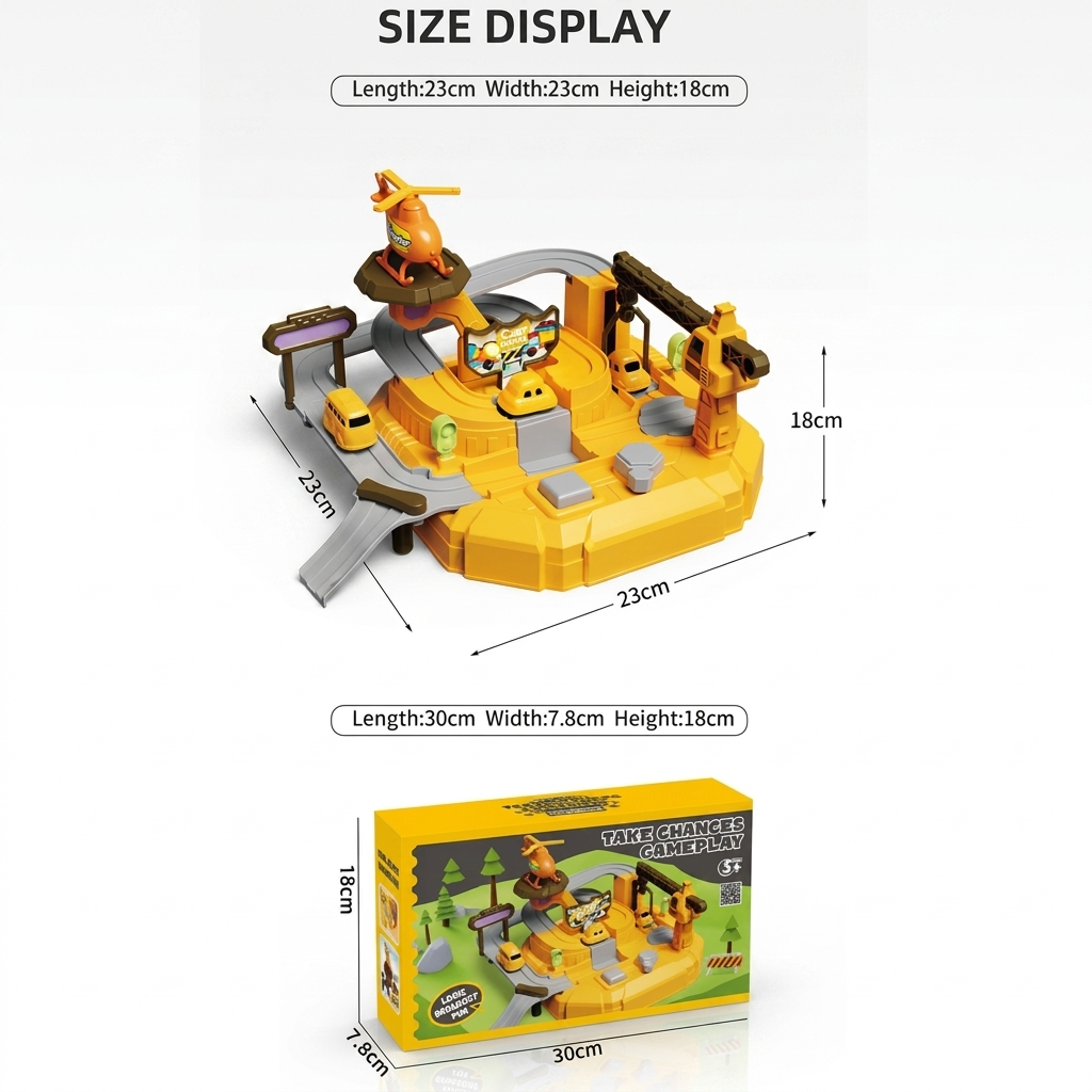 Take Chances Car Adventure Puzzle Playset