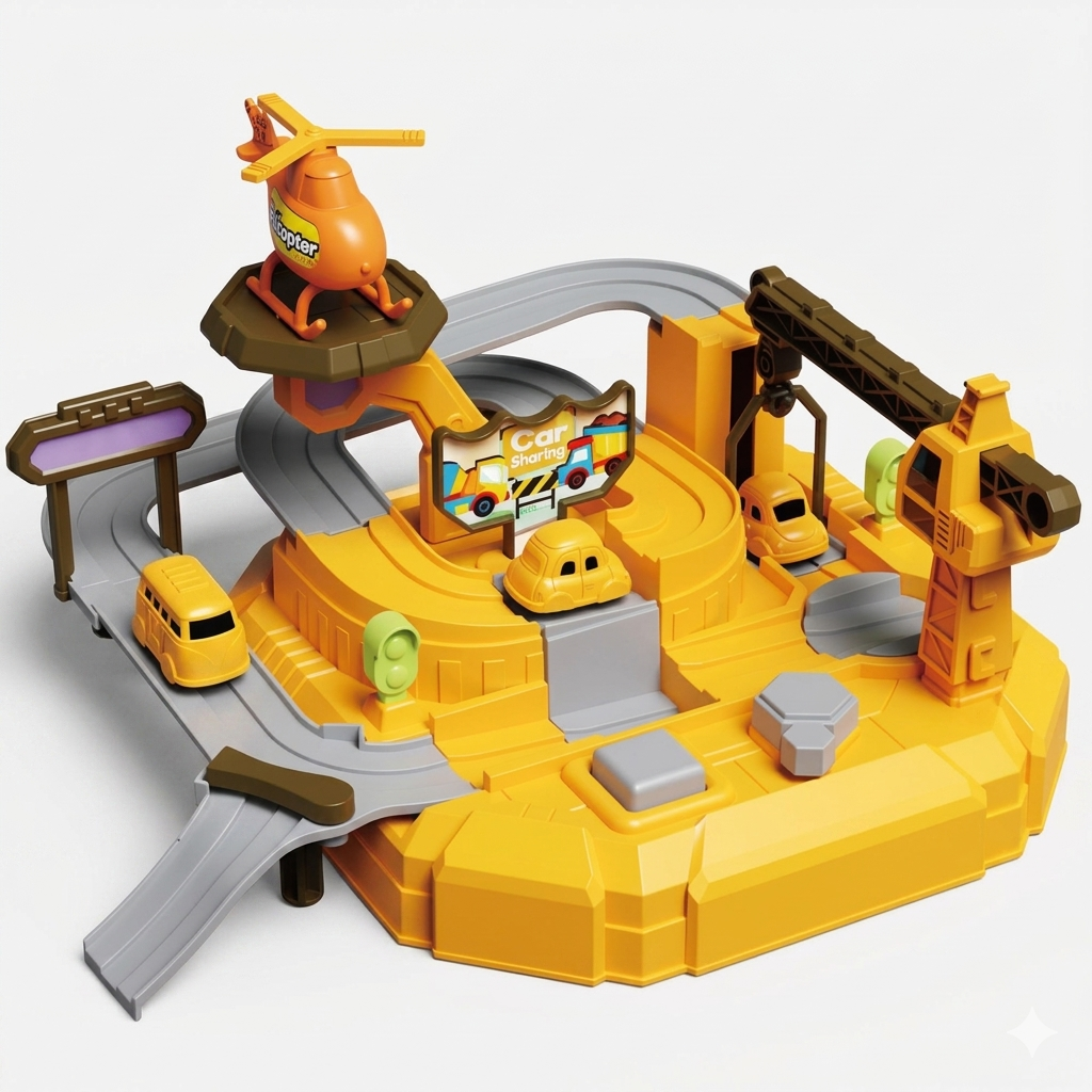 Take Chances Car Adventure Puzzle Playset