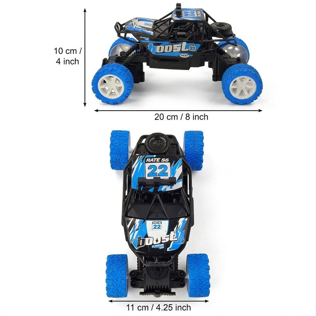 PCN RC Monster Charge Rechargeable Remote Control Car 4 Channel High Speed Wireless