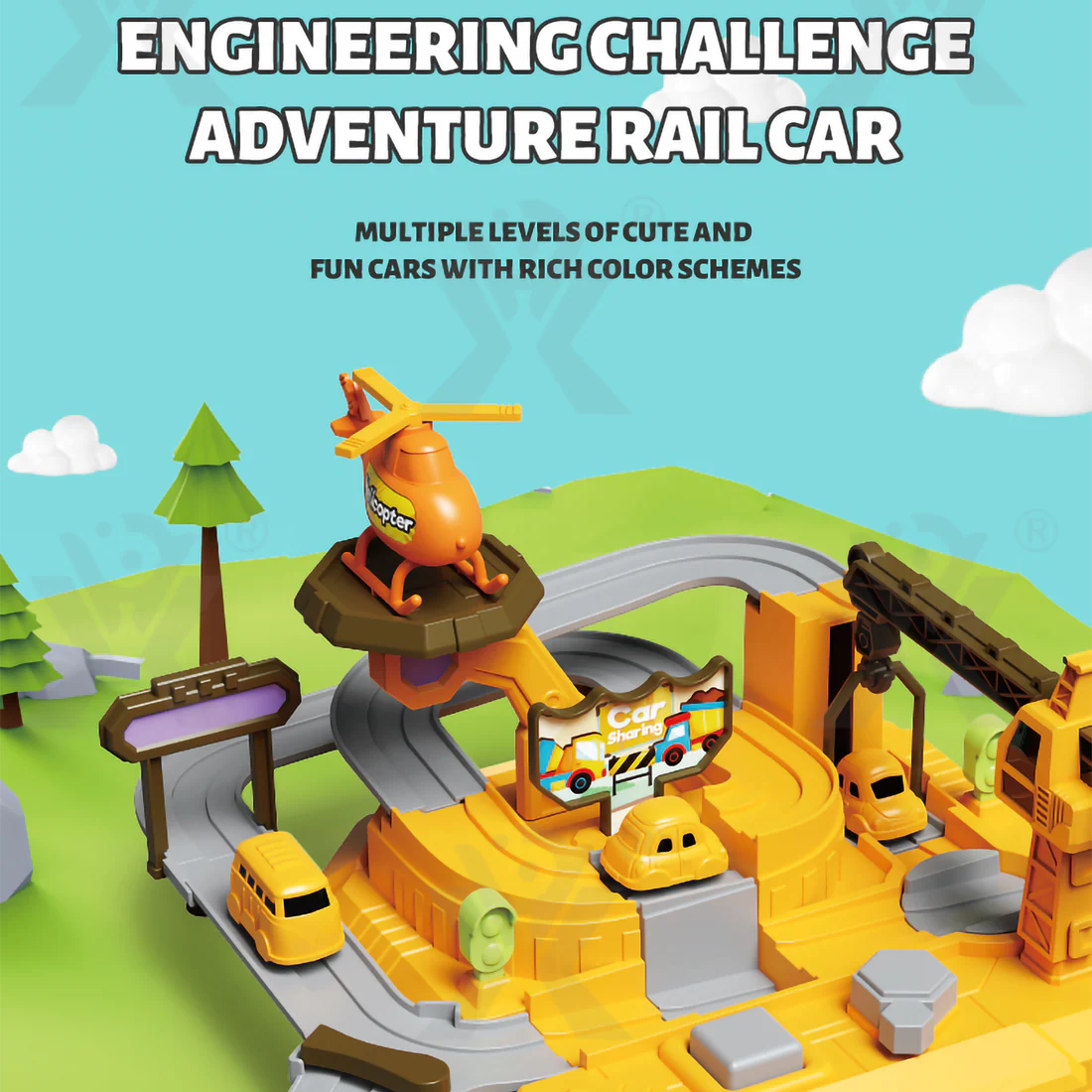 Take Chances Car Adventure Puzzle Playset