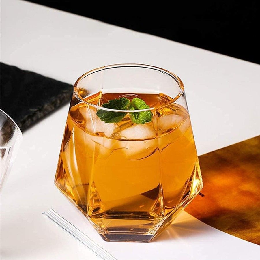 Premium Transparent Drinking Glasses Set of 6 - Water Glass & Juice Glass - 310ML Glasses for Multipurpose uses Water, Juice, Sharbat, Soda, Cold Drinks - Ideal for Home Use