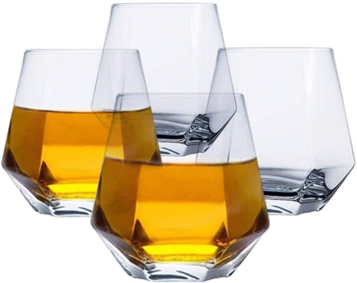 Premium Transparent Drinking Glasses Set of 6 - Water Glass & Juice Glass - 310ML Glasses for Multipurpose uses Water, Juice, Sharbat, Soda, Cold Drinks - Ideal for Home Use