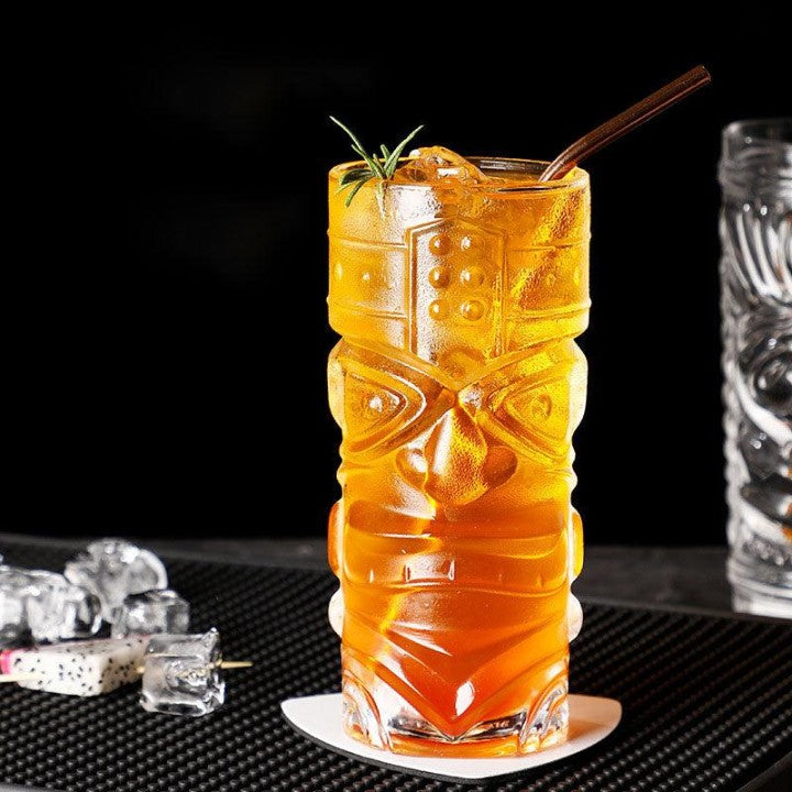 ace Cut Beer Mug Glass Set 400ml Heavy Duty Transparent Drinking Mug Dishwasher Safe Refrigerator Safe Party Bar Glassware (6 Pcs)