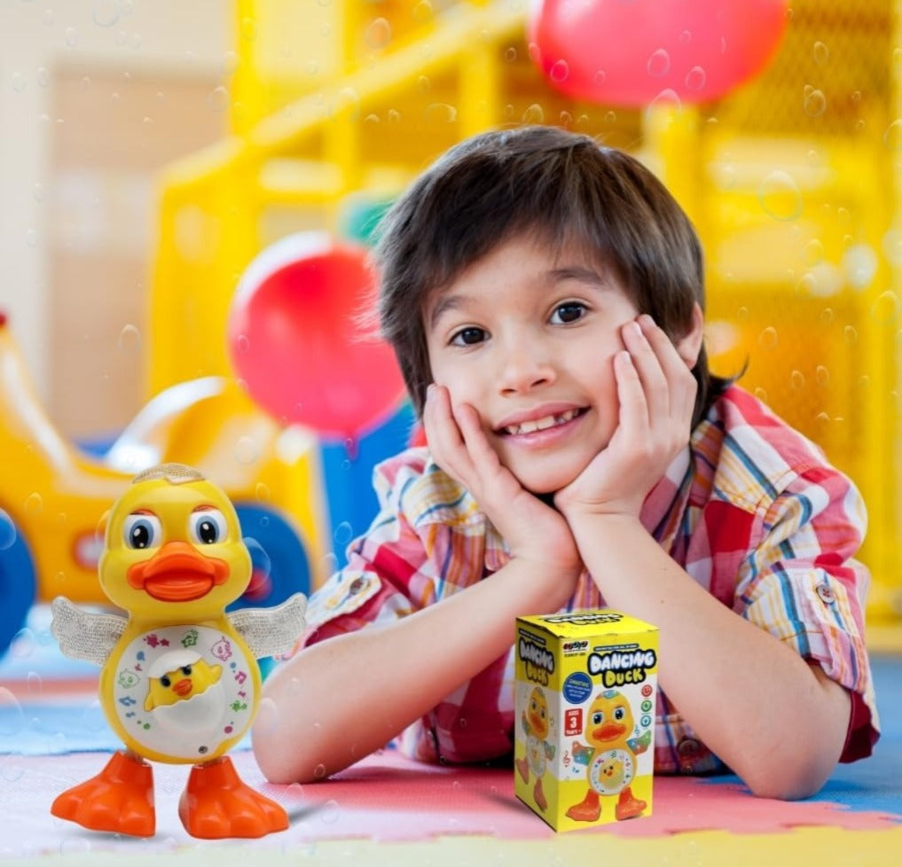 Dancing Duck Toy with Vibrant Light Effect & Musial Sound | Best Dancing Toy (Pack of 1)