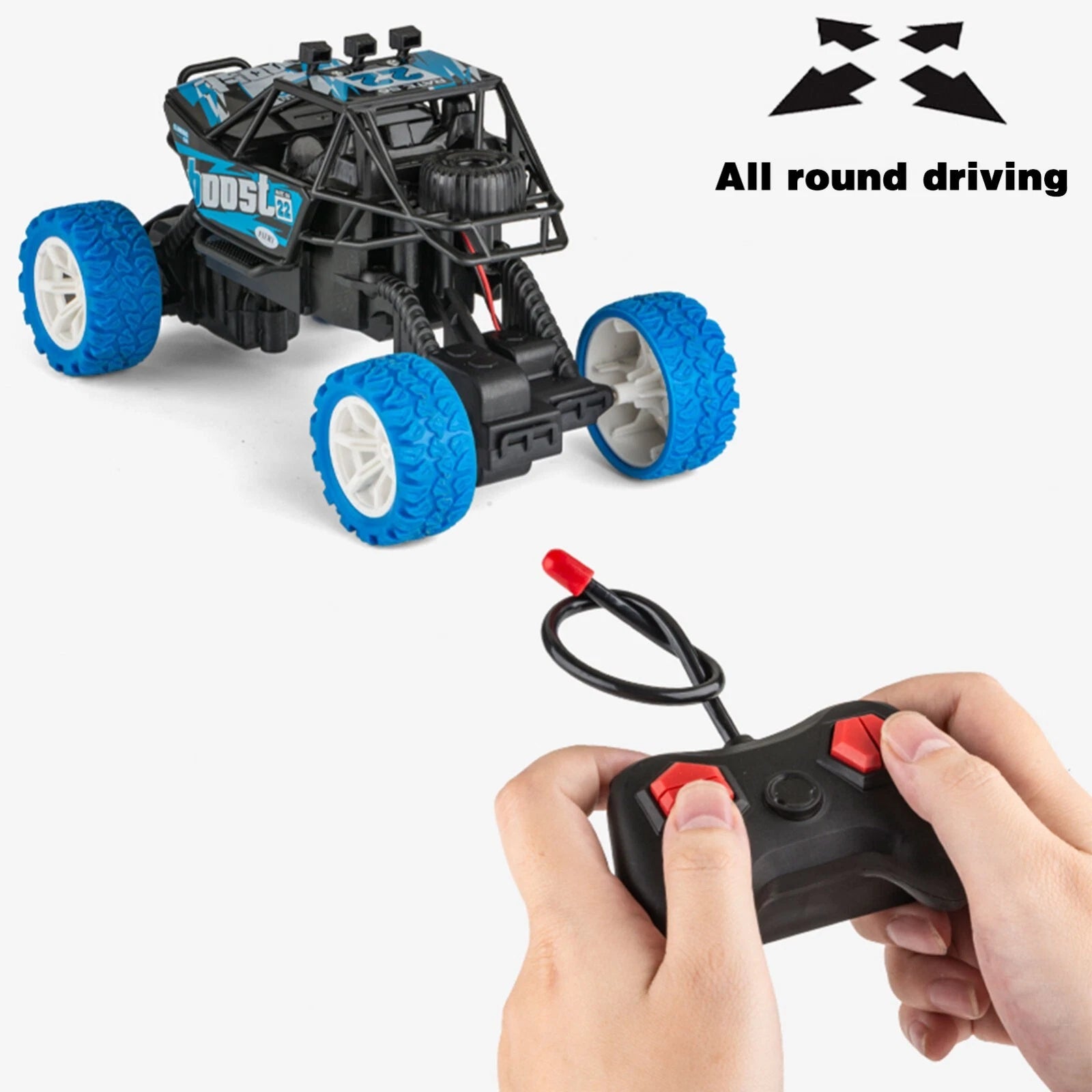 PCN RC Monster Charge Rechargeable Remote Control Car 4 Channel High Speed Wireless
